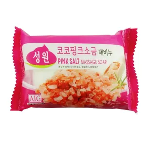 Sungwon Cosmetics Pink Salt Massage Soap 150g