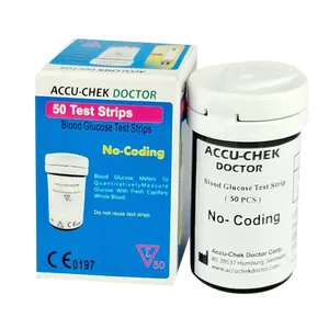 Accu Chek Doctor Blood Glucose Strip 50's Pack