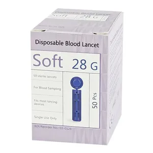 Yuwell Disposible Blood Lancets 28G (50Pieces)