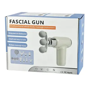Fascia Gun Multifunctional Deep Tissue Massage Gun for Full Body Muscle Relaxation (Model: S100-T)