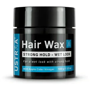 Ustraa Hair Strong Hold Wax for Wet look 100g