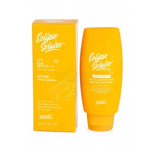 Eclipse Solaire Active Physical Sunscreen SPF 50 PA+++ with UVA, UVB, IR & BR Protection – 60ml
