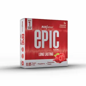 Manforce EPIC Long Lasting (Pleasure) 3pcs