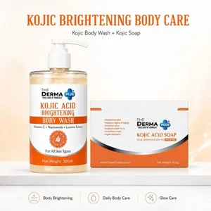 Derma Plus Body Brightening Combo (Kojic Body Wash + Kojic Soap)
