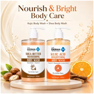 Derma Plus Nourish & Bright Body Care Combo (Kojic Body Wash + Shea Body Wash)
