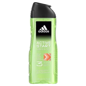 Adidas Active Start Spicy & Aromatic 3 In 1 for Body, Hair, Face Shower Gel 400ml (Official)