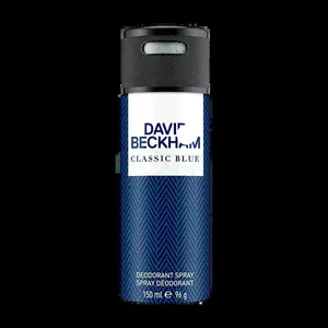 David Beckham Classic Blue Deodorant Spray for Men 150ml (Official)