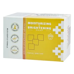 BIONOAS Moisturizing & Brightening Soap 75g – For Bright & Even Skin Tone