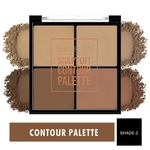 Swiss Beauty All Day Sculpt Contour Palette - 02 The Defined Edit