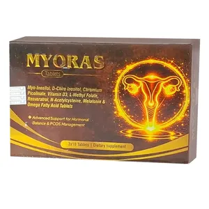 Myoras Tablet 30's Advanced Hormonal Balance & PCOS Management Support (Box of 30)