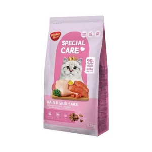 Kitchen Flavour Special Care Dry Cat Food Hair & Skin Care for All Life Stage 1.5KG
