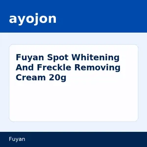 Fuyan Spot Whitening And Freckle Removing Cream 20g