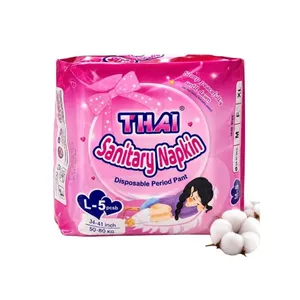 Thai Sanitary Napkin Disposable Period Pant - L 5pcs