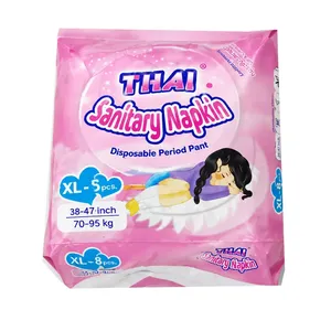 Thai Sanitary Napkin Disposable Period Pant - XL 5pcs