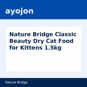 Nature Bridge Classic Beauty Dry Cat Food for Kittens 1.5kg