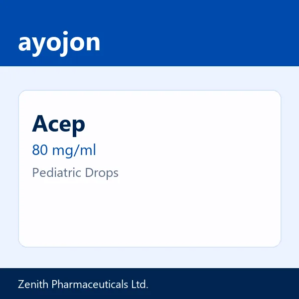 Acep 80 mg/ml Pediatric Drops