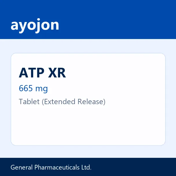 ATP XR 665 mg Tablet (Extended Release)