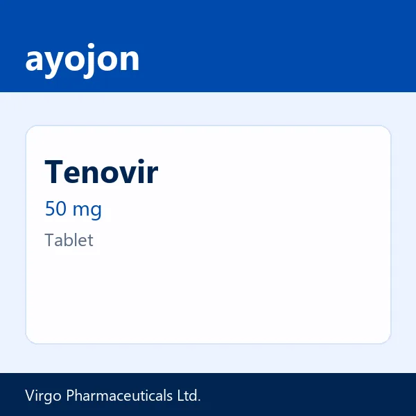Tenovir 50 mg Tablet