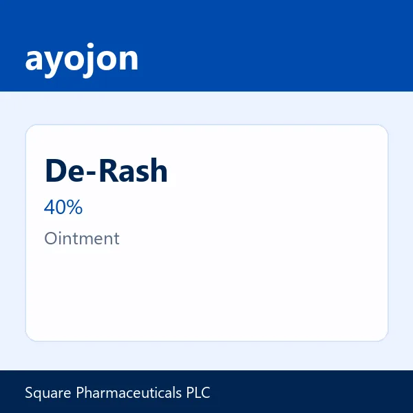 De-Rash 40% Ointment