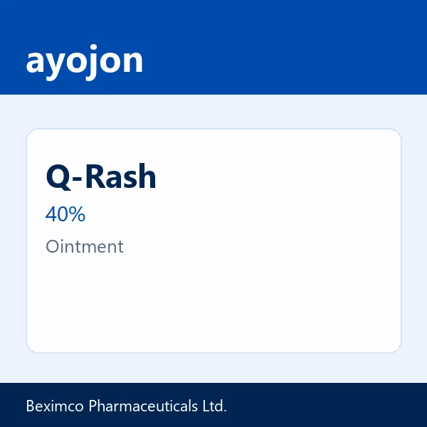 Q-Rash 40% Ointment