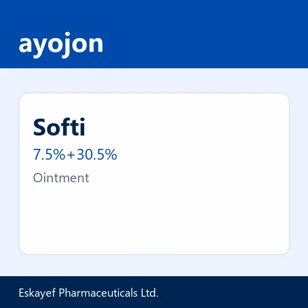 Softi 7.5%+30.5% Ointment