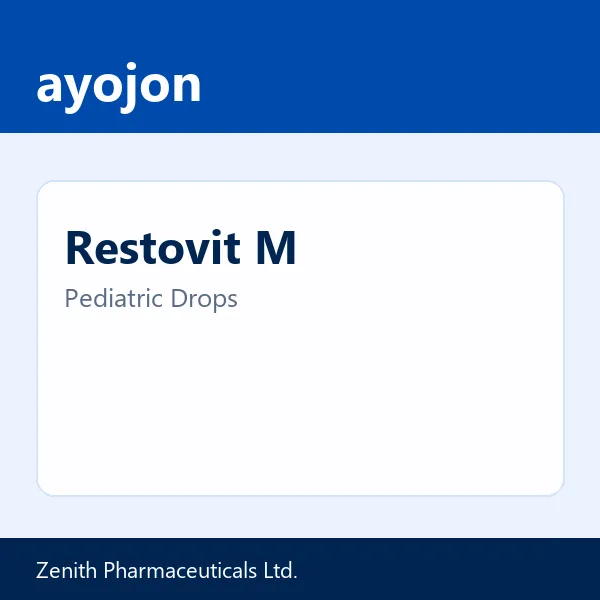 Restovit M Pediatric Drops