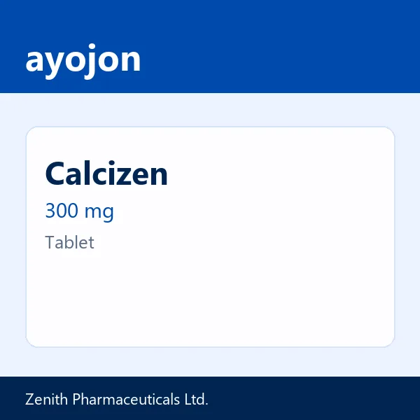Calcizen 300 mg Tablet