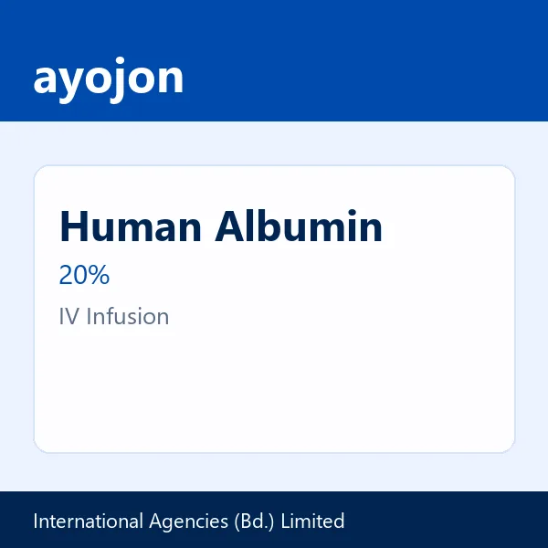Human Albumin 20% IV Infusion