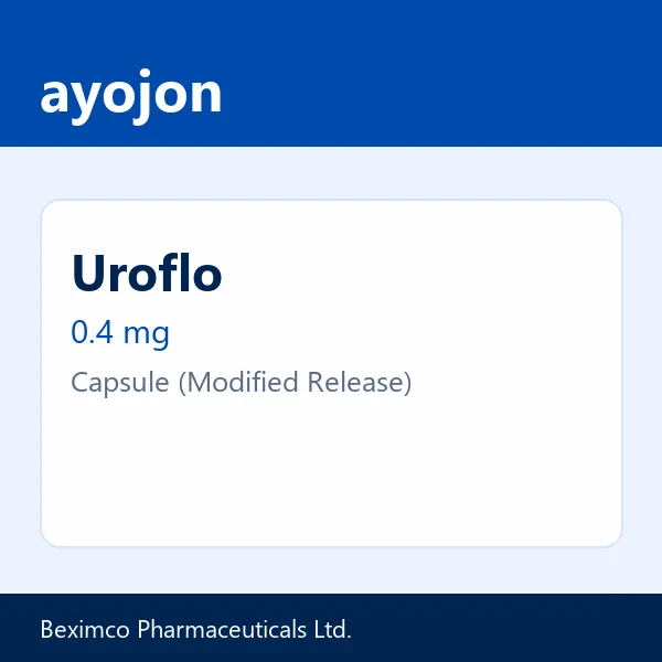 Uroflo 0.4 mg Capsule (Modified Release)