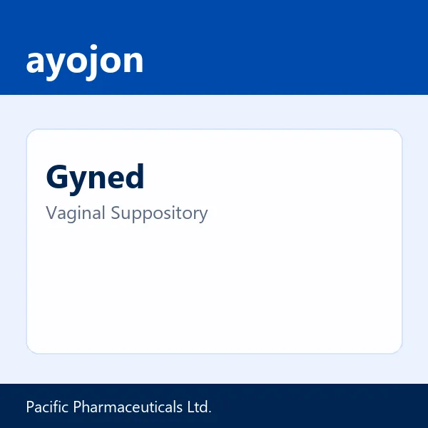 Gyned Vaginal Suppository