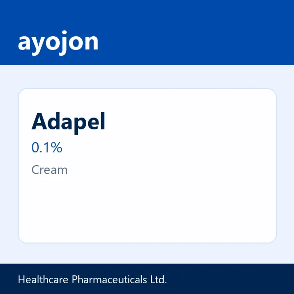 Adapel 0.1% Cream