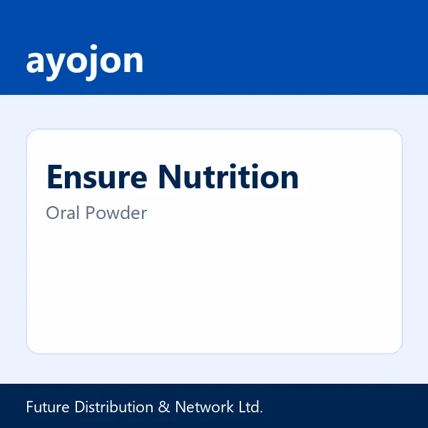 Ensure Nutrition Oral Powder