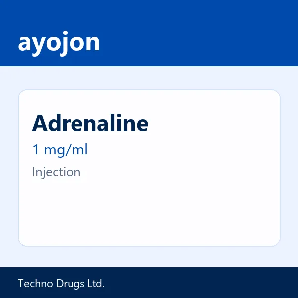 Adrenaline 1 mg/ml Injection