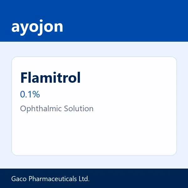 Flamitrol 0.1% Ophthalmic Solution