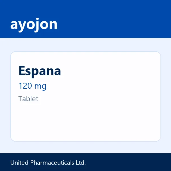 Espana 120 mg Tablet