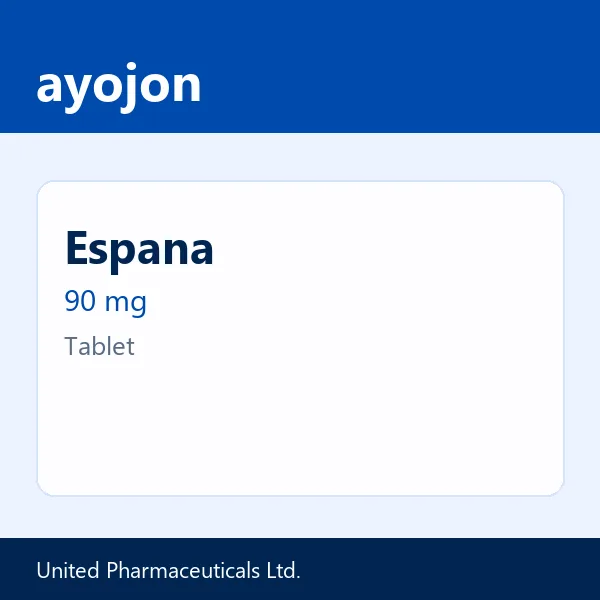 Espana 90 mg Tablet