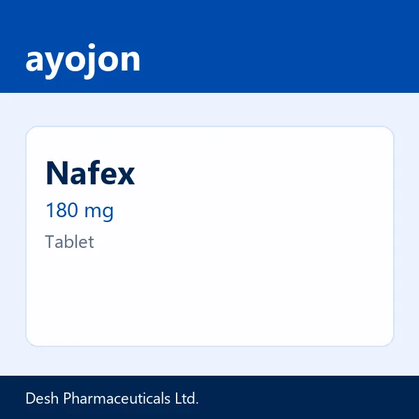 Nafex 180 mg Tablet