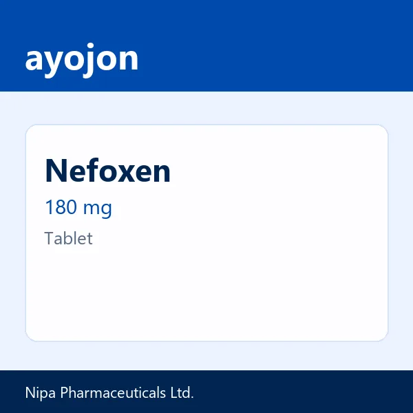 Nefoxen 180 mg Tablet