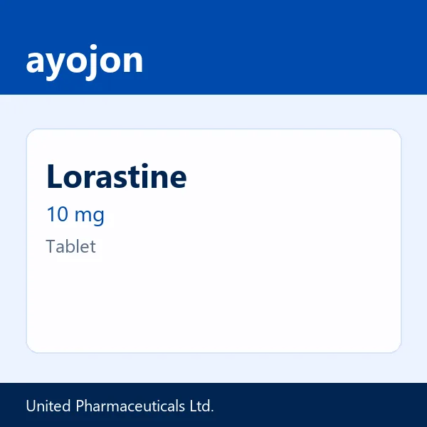 Lorastine 10 mg Tablet