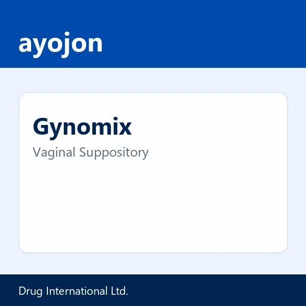 Gynomix Vaginal Suppository