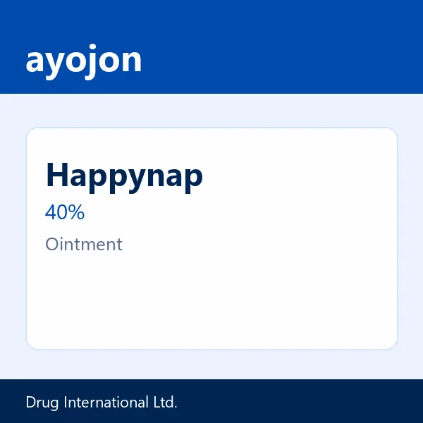 Happynap 40% Ointment