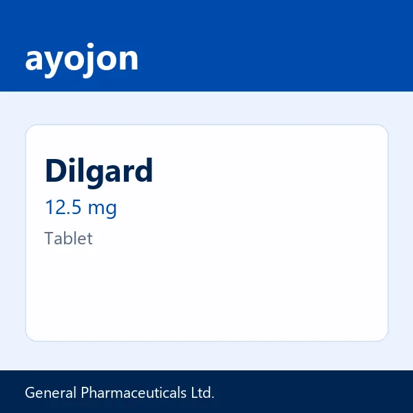 Dilgard 12.5 mg Tablet