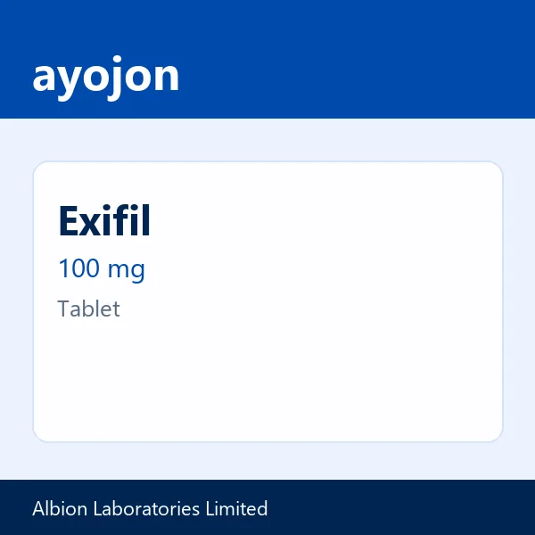 Exifil 100 mg Tablet