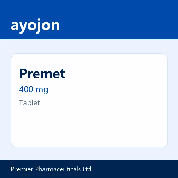 Premet 400 mg Tablet