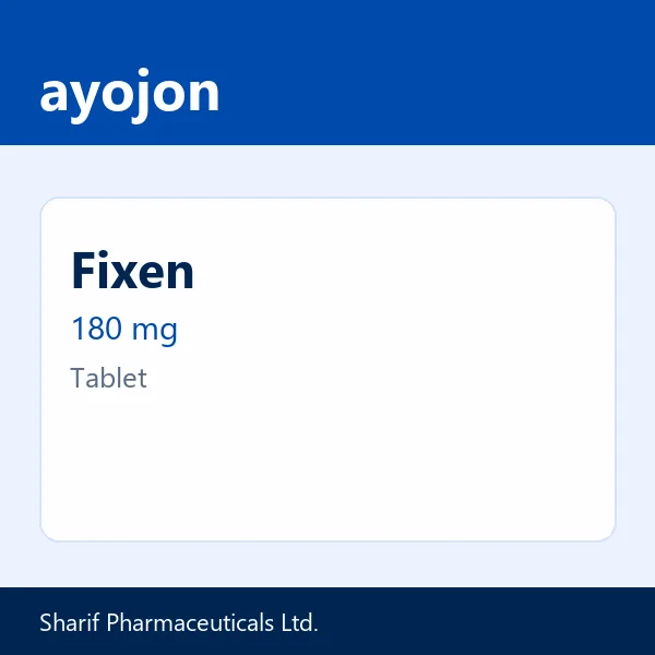Fixen 180 mg Tablet