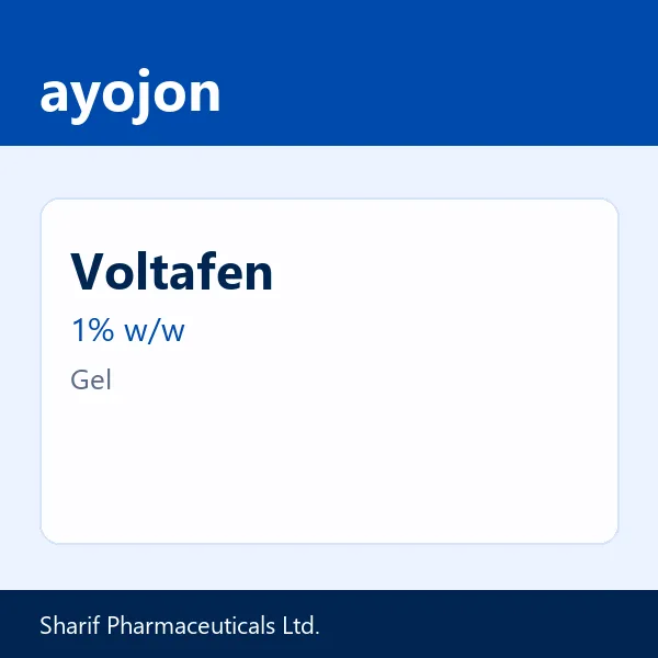 Voltafen 1% w/w Gel