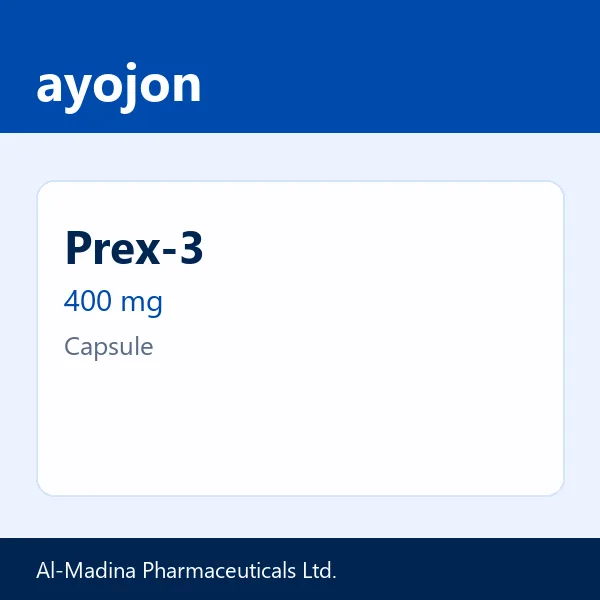 Prex-3 400 mg Capsule