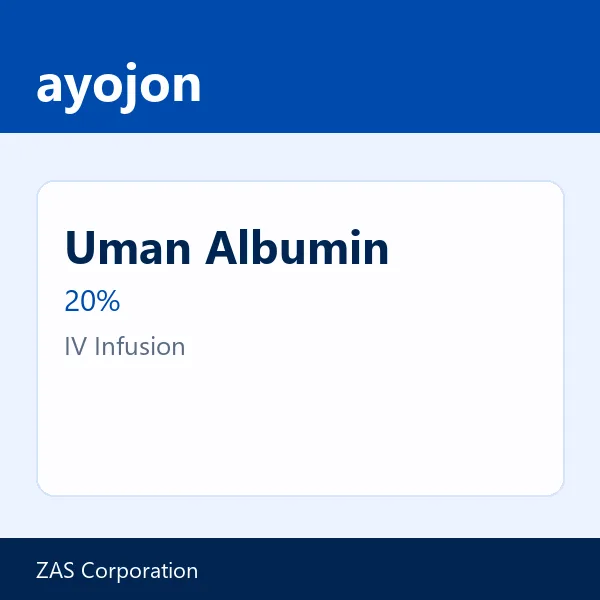 Uman Albumin 20% IV Infusion