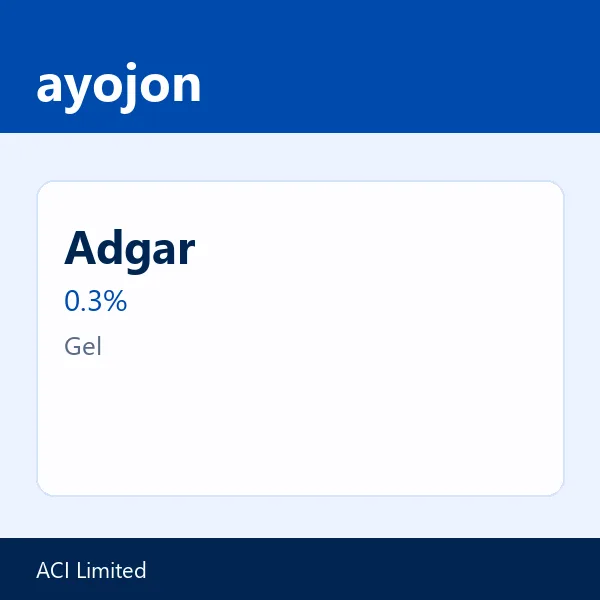 Adgar 0.3% Gel