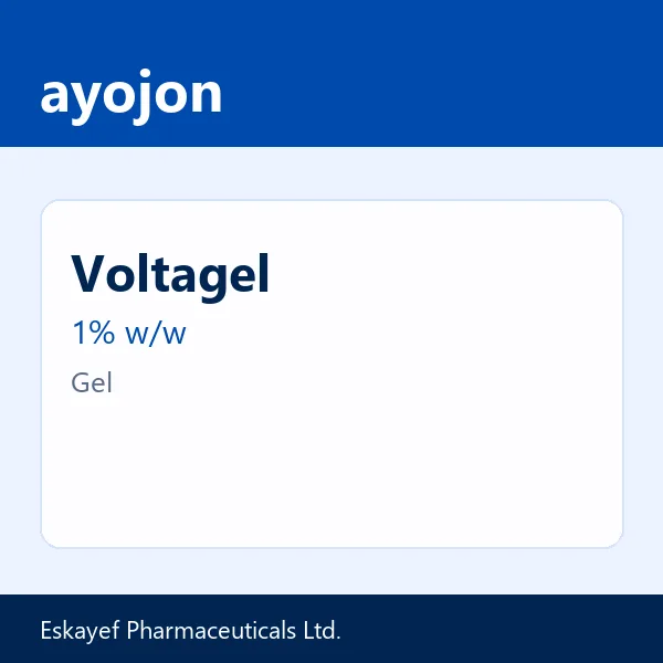 Voltagel 1% w/w Gel